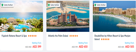 Ain Dubai’s Hotels
