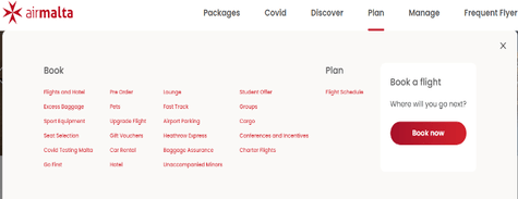 Plan Your Flight With Air Malta