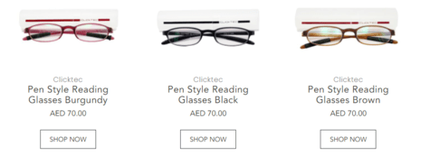 Reading Glasses from Al Jaber Optical