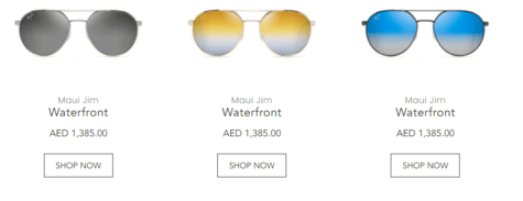 Sunglasses from Al Jaber Optical