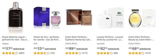 Amazon Perfume Code