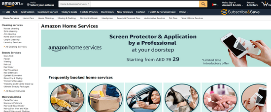 Amazon Home Services Official Website