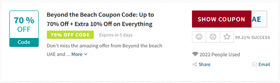 Beyond The Beach Promo Code