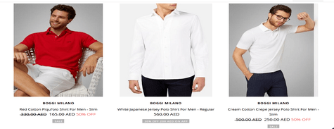 Shop Polo Shirts at Boggi Milano