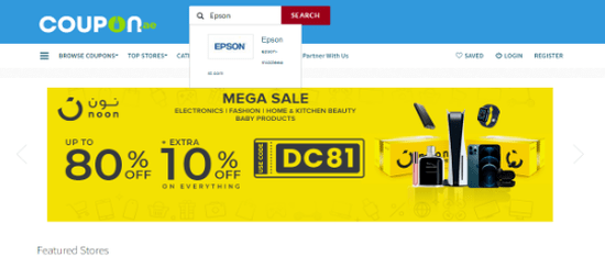 Search Epson Store