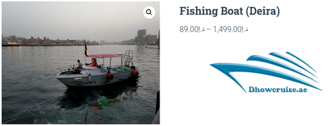 Dhow Cruise Fishing Boat (Deira)
