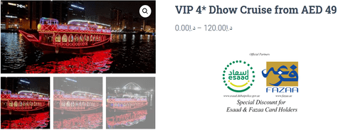 VIP 4* Dhow Cruise