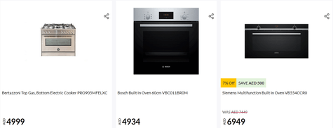 Emax Electronic Cooking Ranges