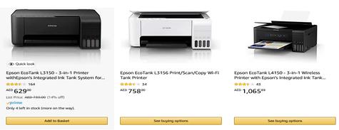Epson deals in printers
