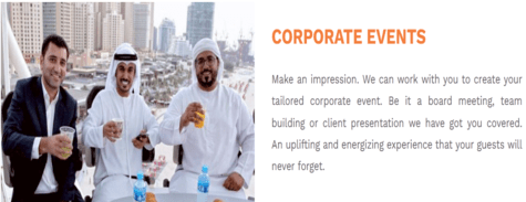 Create Corporate Events With Flying Cup