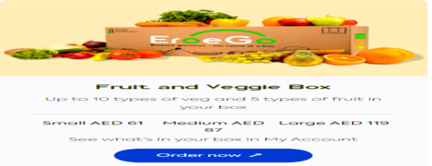 Fruit & Veggie Box of HeroGo