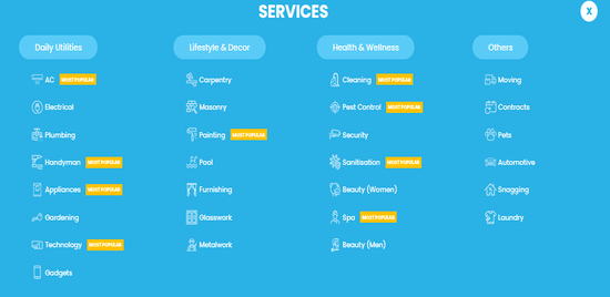  Services of Homegenie 