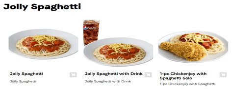 Jollibee Jolly Spaghetti
