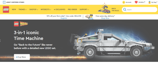 LEGO Official Website