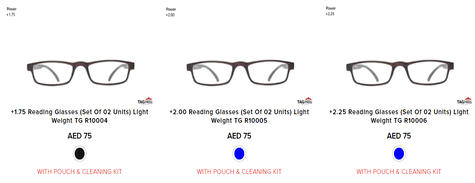 Lensfit Reading Glasses