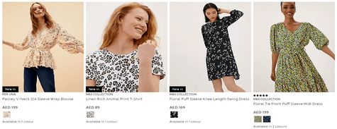 Marks & Spencer Women Wear And Accessories
