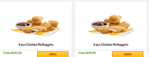 McDonald’s Offers Sides And Sauces