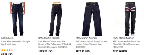 MyUS.Com Men's Jeans