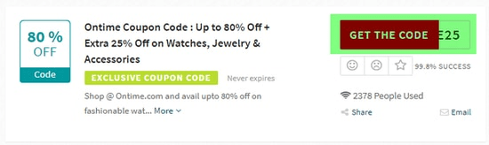 Ontime Promo Code