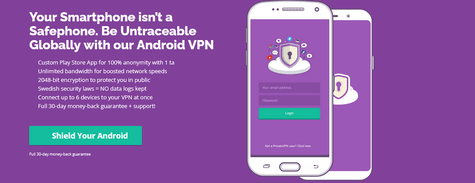 PrivateVPN VPN for Android