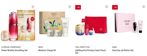Shiseido Gifts & Sets