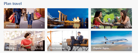 Singapore Airlines Top-Class Travel Planning