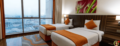 Abidos Hotel Deluxe Two-Bedroom Apartment