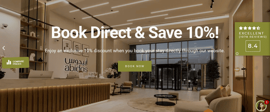Abidos Hotel Website