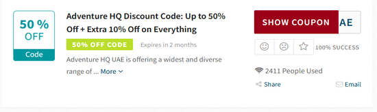 Promo Adventure HQ Code