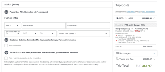 Apply Air Serbia Code Now!