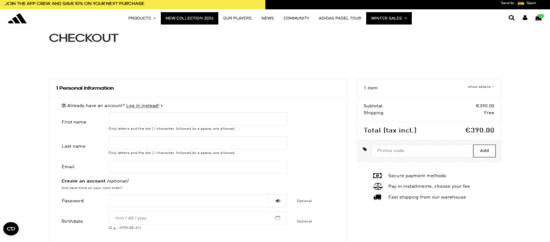 Apply All For Padel Promo