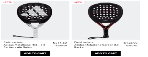 All For Padel Padel Rackets