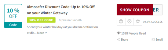 Almosafer Promo Code