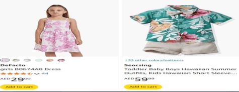 Amazon Kids’ Fashion