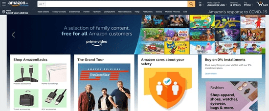 Amazon Website