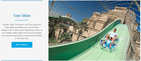 Aquaventure Waterpark Tubeslides