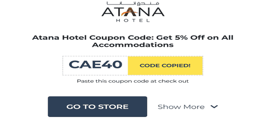 Atana Hotel Copy Promo