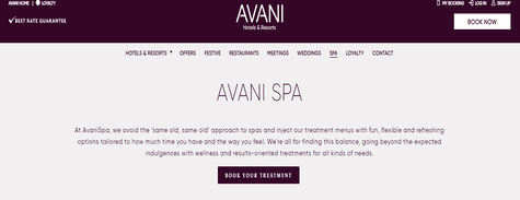 Avani Hotels Spa