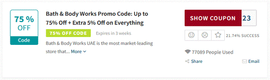 Promo Bath & Body