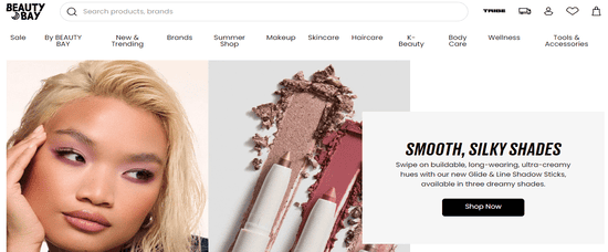 BEAUTY BAY Website