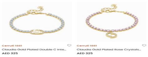 Cerruti 1881 Bracelets