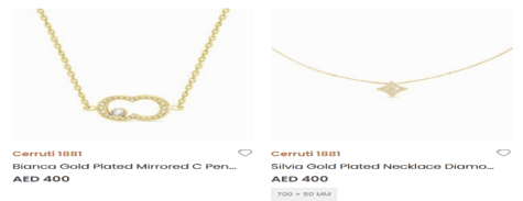 Cerruti 1881 Necklaces