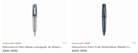 Cerruti 1881 Pens