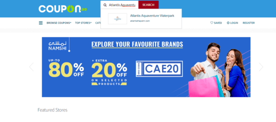 Aquaventure Waterpark Coupon.ae