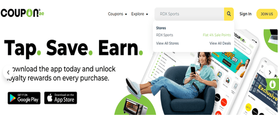 RDX Sports Search Store