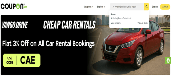 Al Khaleej Palace Deira Hotel  Search Store