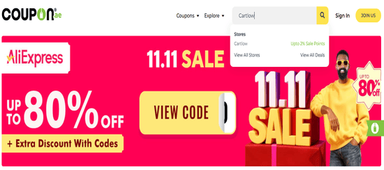 Cartlow Search Store