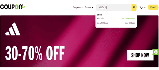 KidZania Search Store