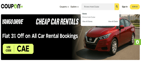 Riviera Hotel Dubai Search Store