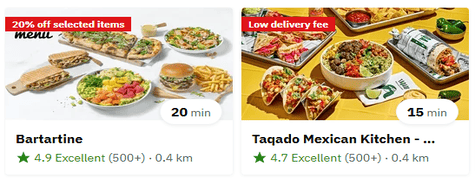 Deliveroo Wallet-Friendly Eats